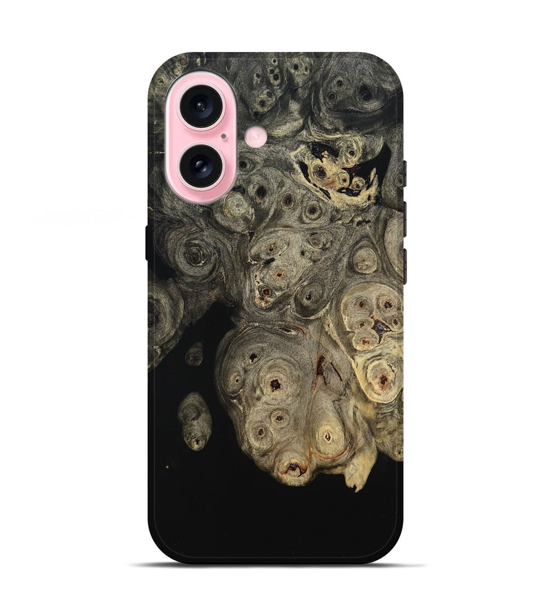 iPhone 17 Wood Live Edge Phone Case - Julien (Wood Burl, 801500)