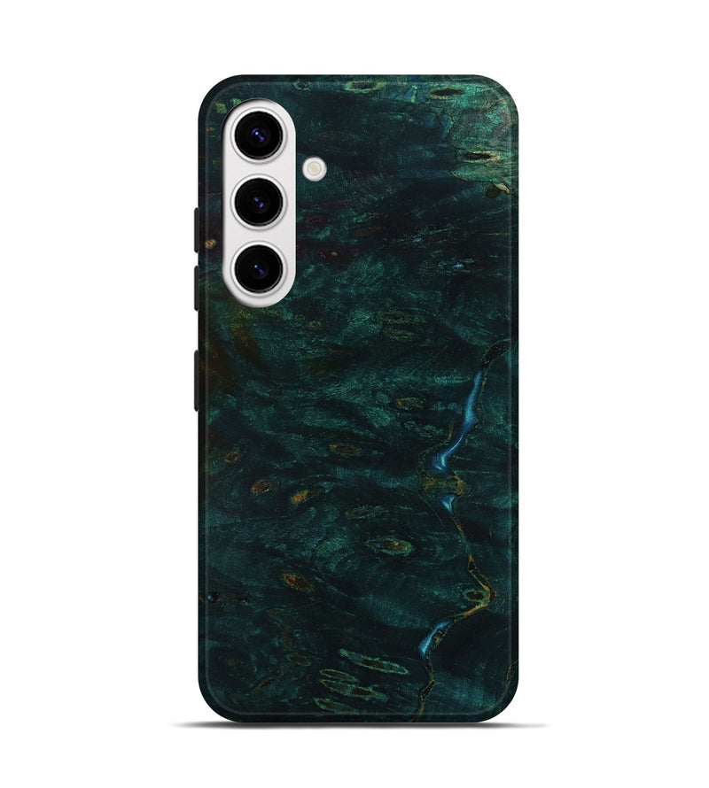 Galaxy S25 Wood Live Edge Phone Case - Shmuel (Wood Burl, 801501)