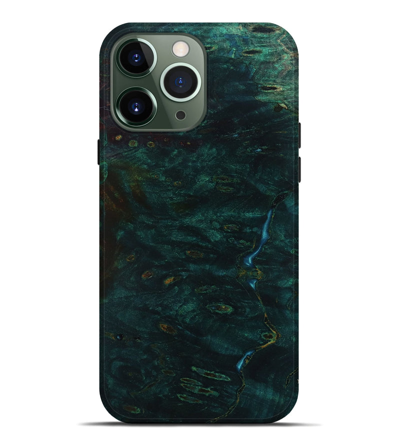 iPhone 13 Pro Max Wood Live Edge Phone Case - Shmuel (Wood Burl, 801501)