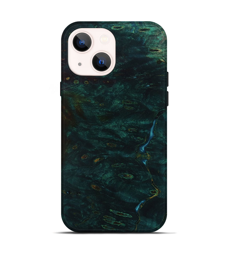 iPhone 14 Wood Live Edge Phone Case - Shmuel (Wood Burl, 801501)