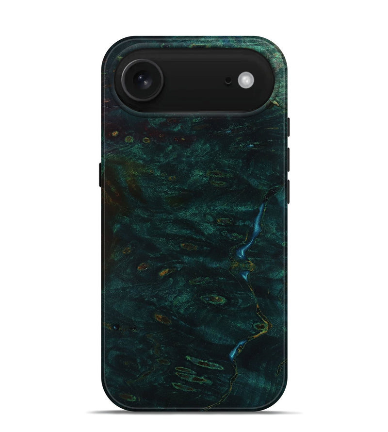 iPhone 17 Air Wood Live Edge Phone Case - Shmuel (Wood Burl, 801501)