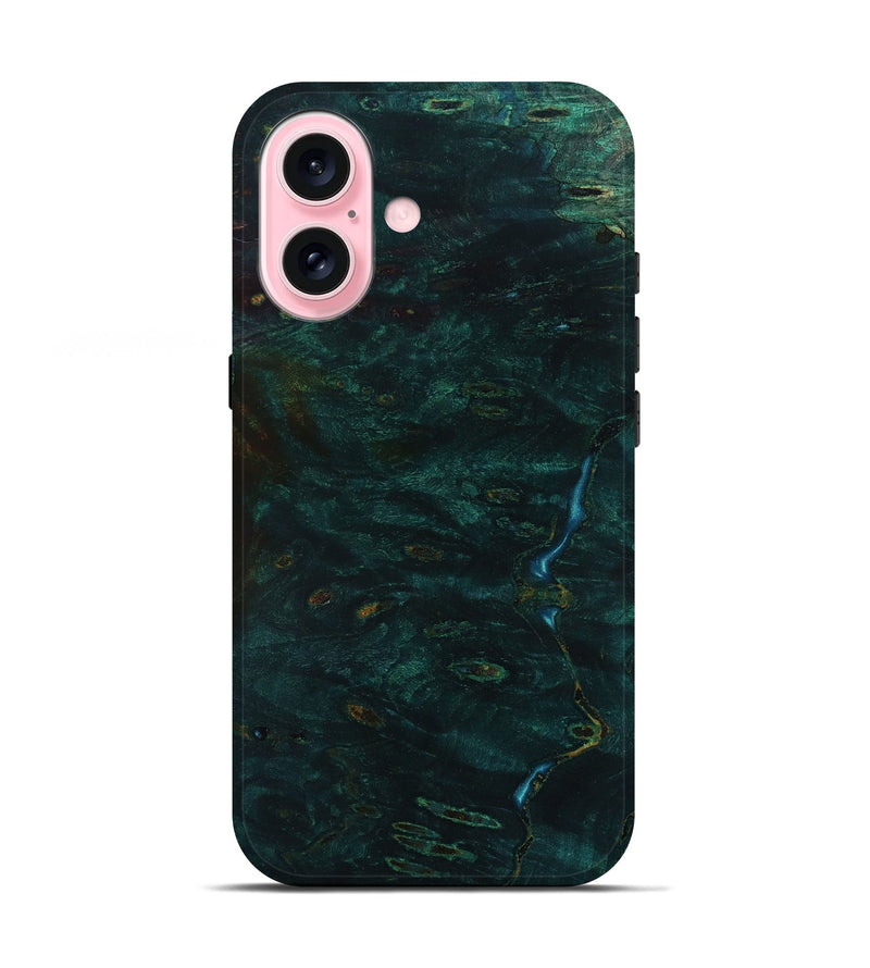 iPhone 17 Wood Live Edge Phone Case - Shmuel (Wood Burl, 801501)