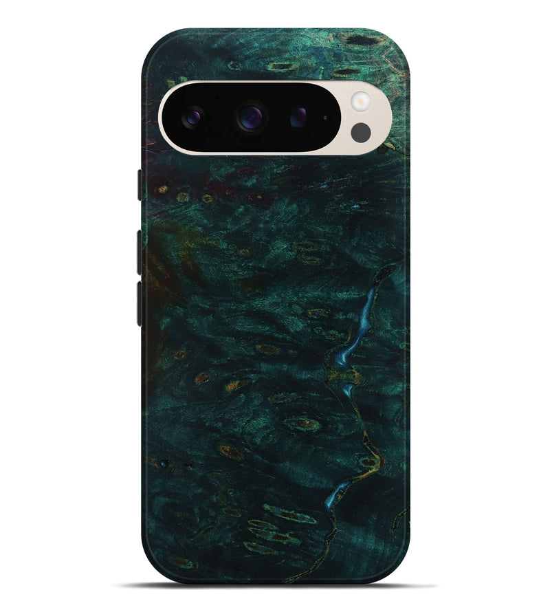 Pixel 9 Pro XL Wood Live Edge Phone Case - Shmuel (Wood Burl, 801501)