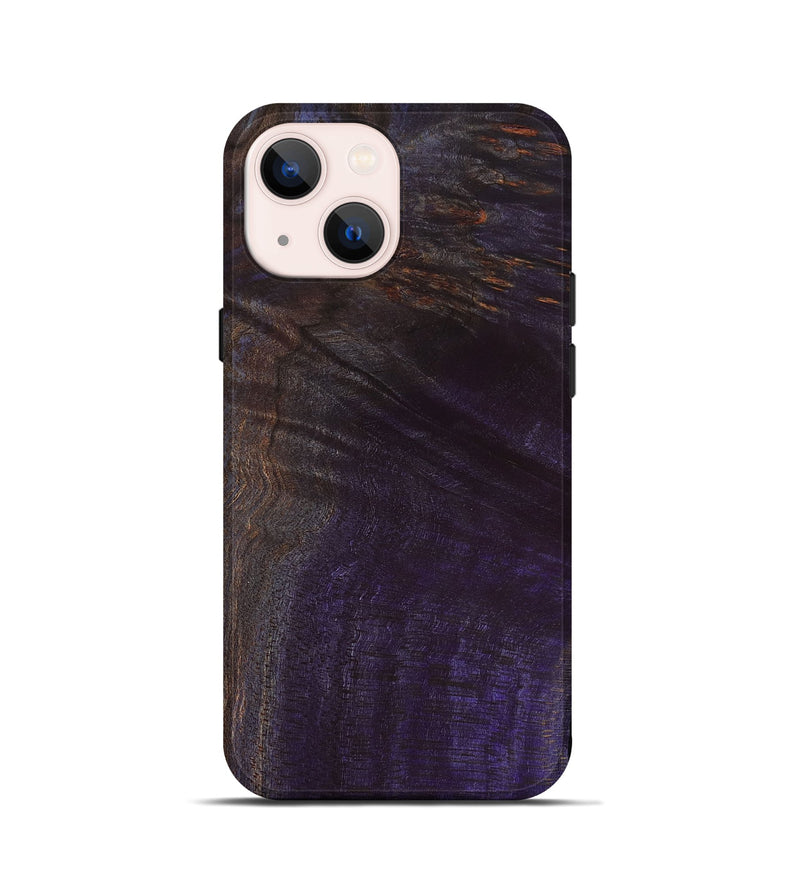 iPhone 13 mini Wood Live Edge Phone Case - Kenley (Wood Burl, 801502)