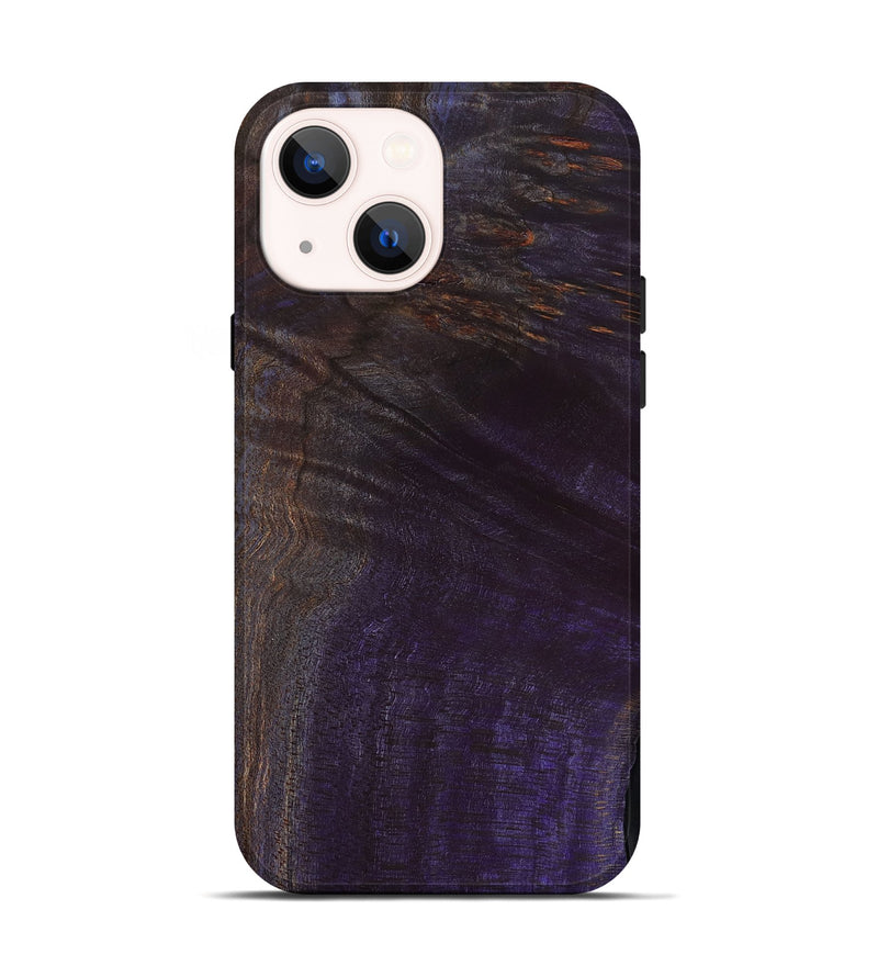 iPhone 14 Wood Live Edge Phone Case - Kenley (Wood Burl, 801502)