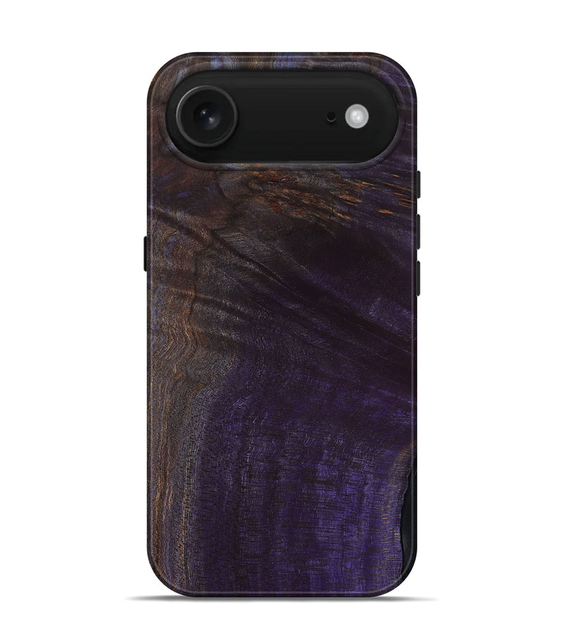 iPhone 17 Air Wood Live Edge Phone Case - Kenley (Wood Burl, 801502)