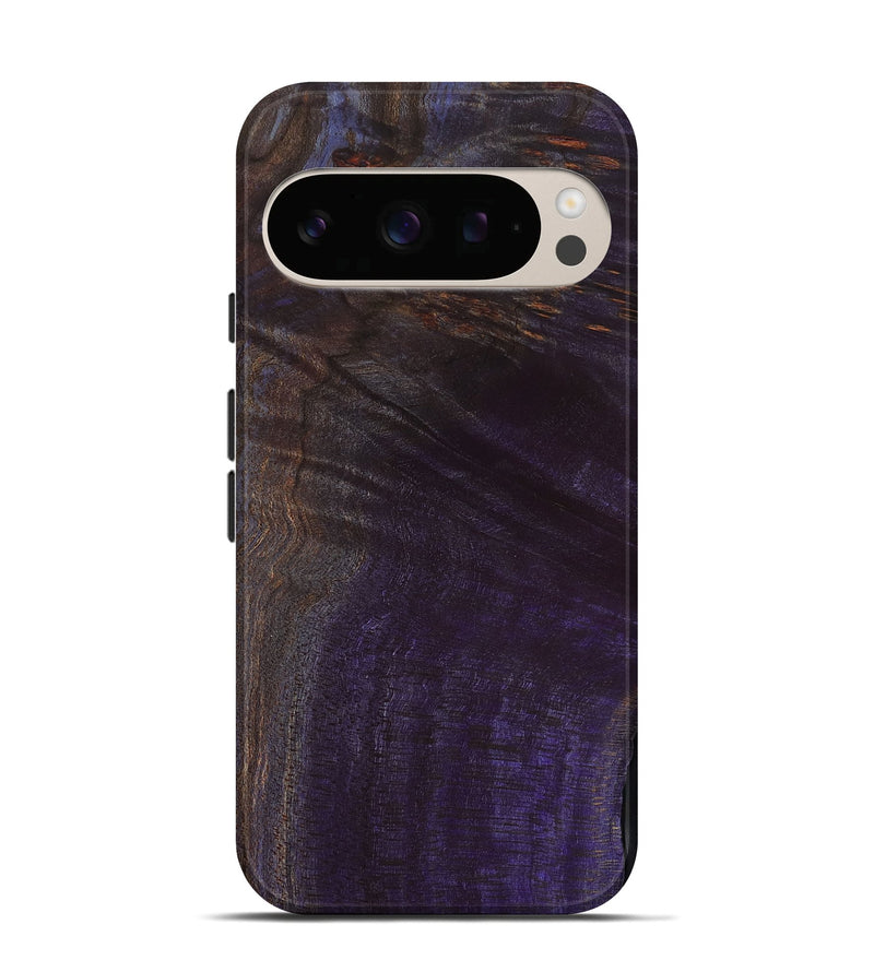 Pixel 10 Pro Wood Live Edge Phone Case - Kenley (Wood Burl, 801502)