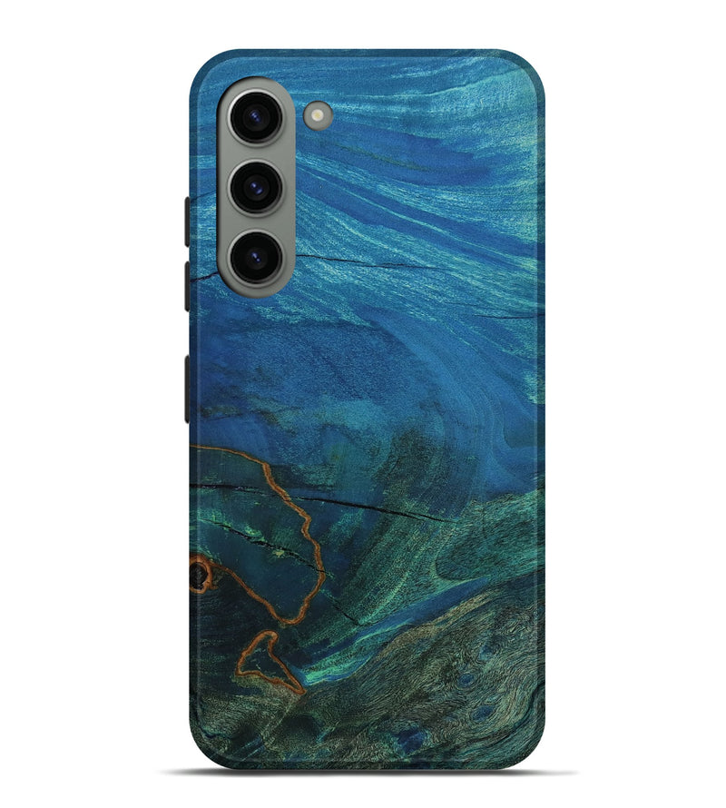 Galaxy S23 Plus Wood Live Edge Phone Case - Evert (Wood Burl, 801503)