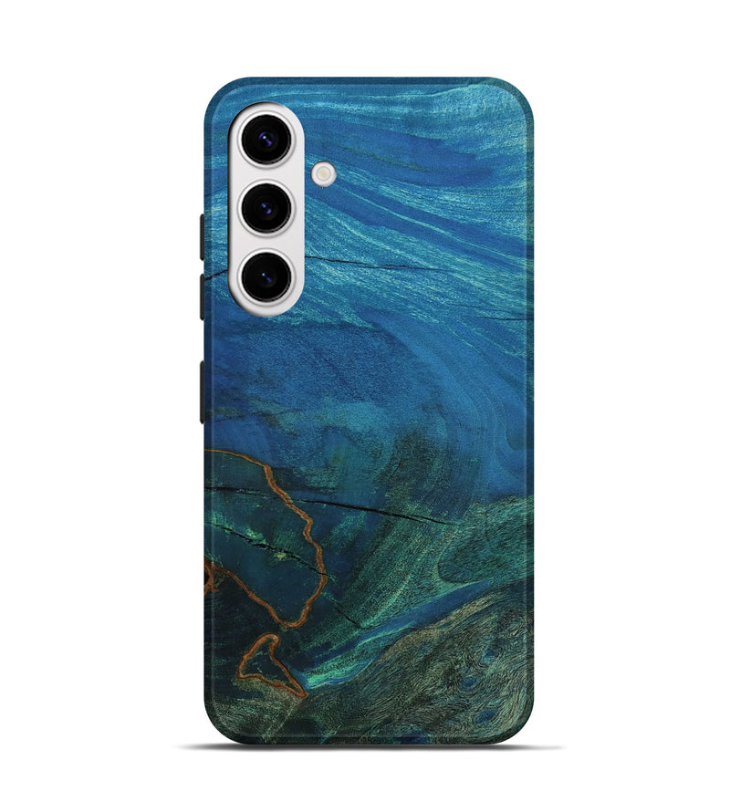 Galaxy S25 Wood Live Edge Phone Case - Evert (Wood Burl, 801503)