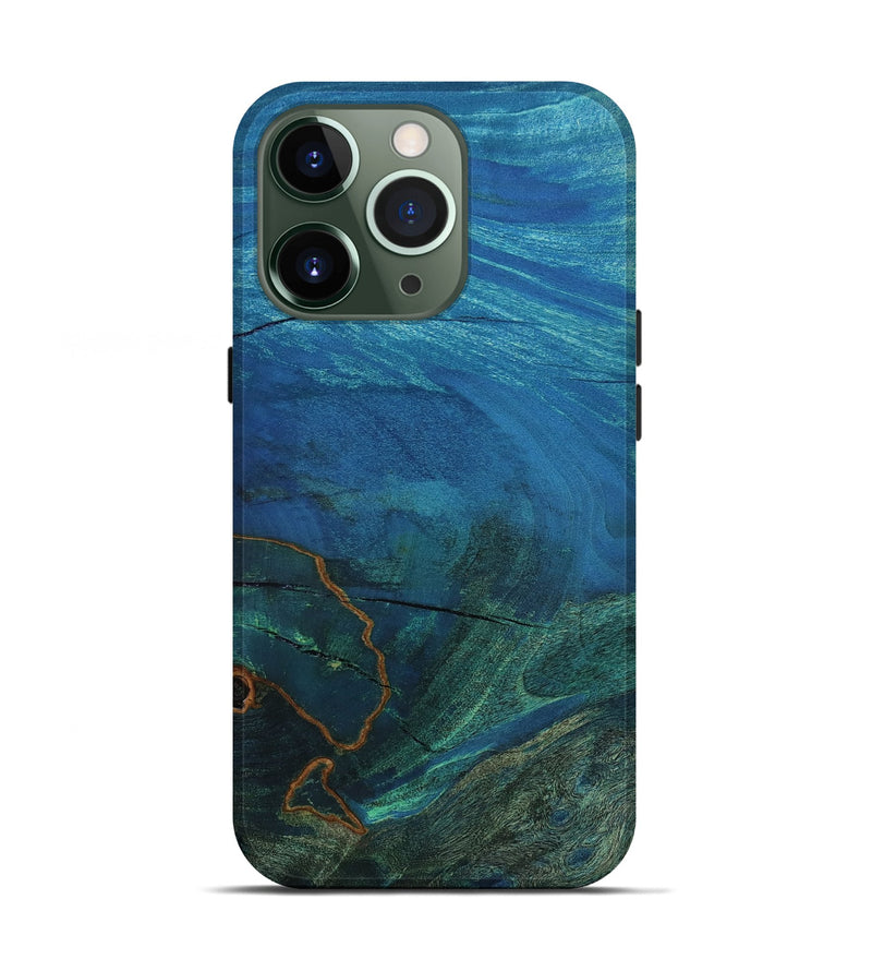 iPhone 13 Pro Wood Live Edge Phone Case - Evert (Wood Burl, 801503)