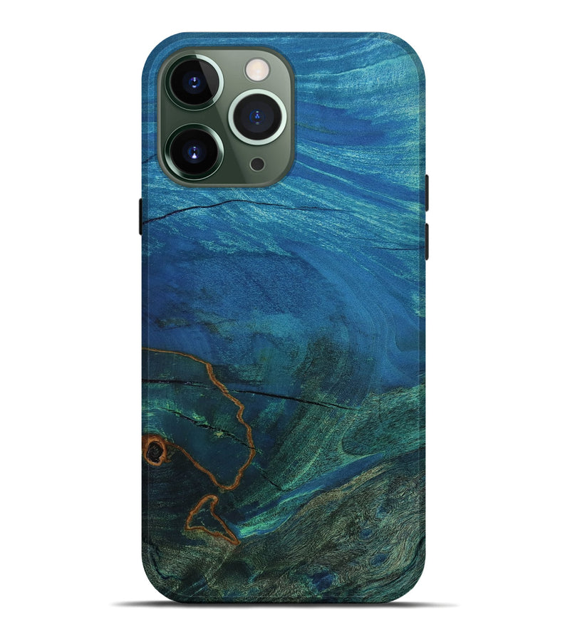 iPhone 13 Pro Max Wood Live Edge Phone Case - Evert (Wood Burl, 801503)