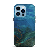 iPhone 14 Pro Wood Live Edge Phone Case - Evert (Wood Burl, 801503)