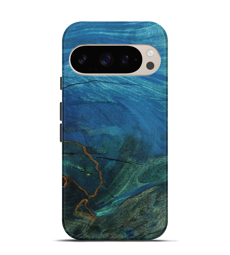 Pixel 10 Pro Wood Live Edge Phone Case - Evert (Wood Burl, 801503)