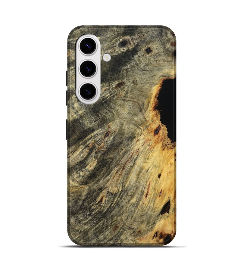 Galaxy S25 Wood Live Edge Phone Case - Trudy (Wood Burl, 801504)