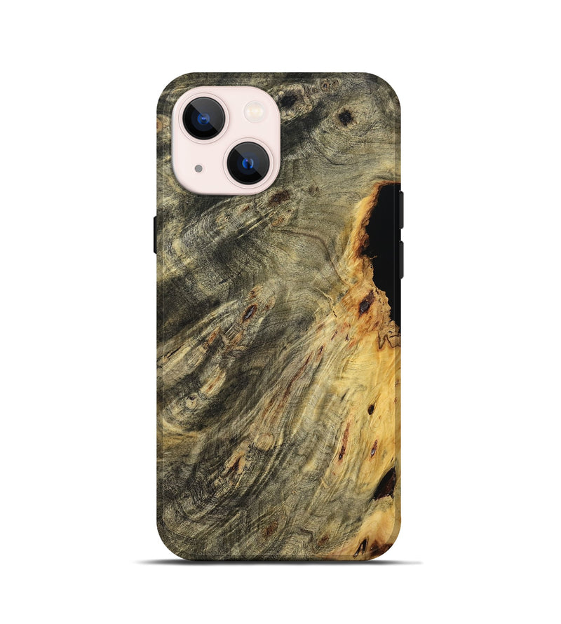 iPhone 13 mini Wood Live Edge Phone Case - Trudy (Wood Burl, 801504)