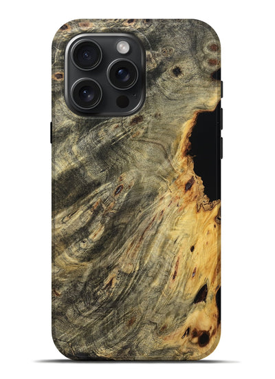 iPhone 16 Pro Max Wood Live Edge Phone Case - Trudy (Wood Burl, 801504)