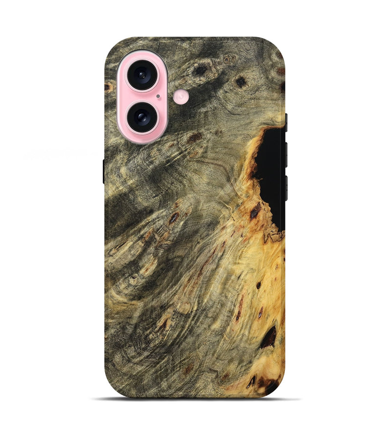 iPhone 17 Wood Live Edge Phone Case - Trudy (Wood Burl, 801504)