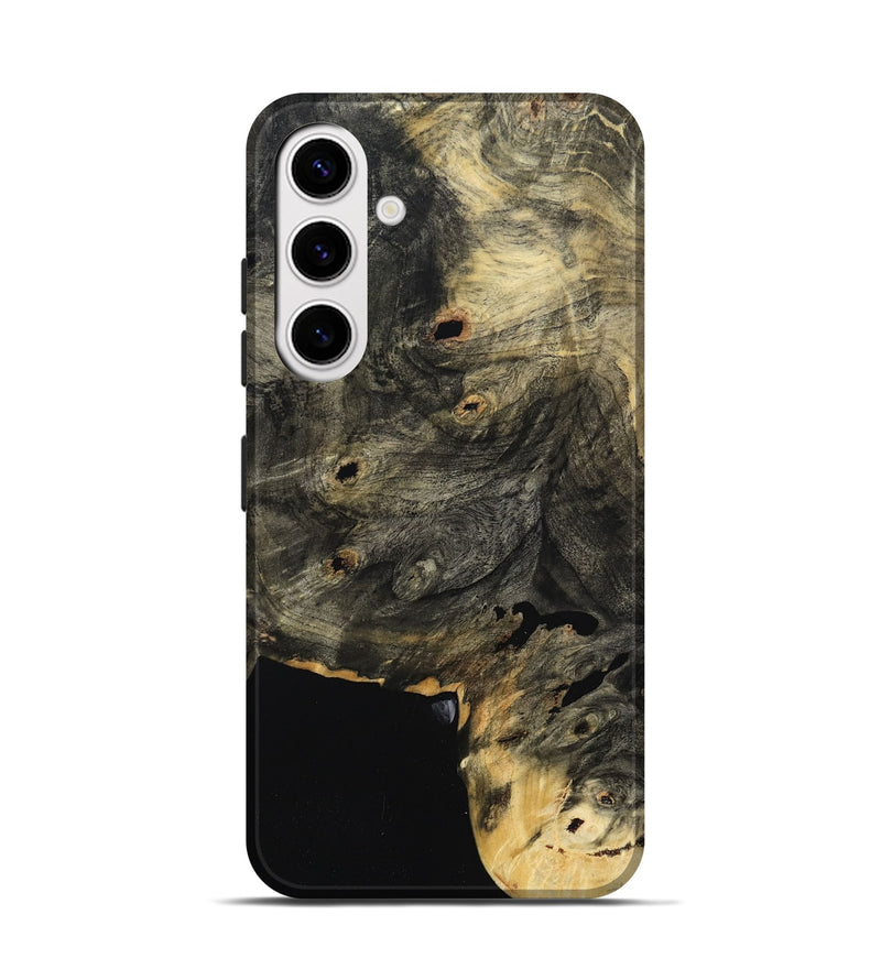 Galaxy S25 Wood Live Edge Phone Case - Barbara (Wood Burl, 801505)