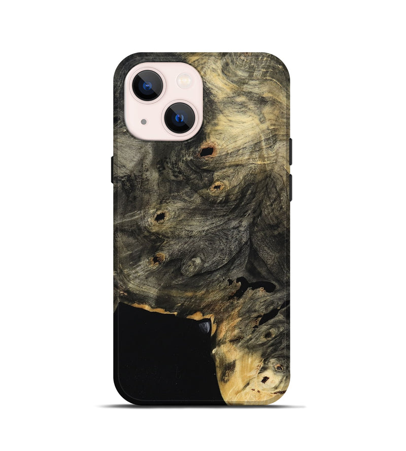 iPhone 13 mini Wood Live Edge Phone Case - Barbara (Wood Burl, 801505)