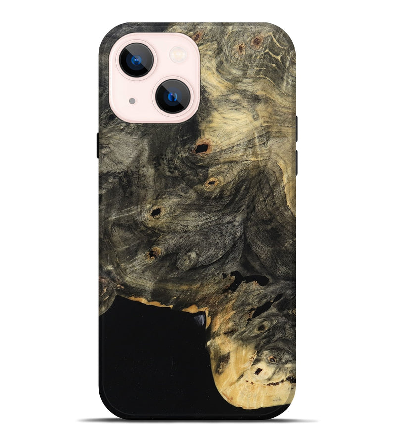 iPhone 14 Plus Wood Live Edge Phone Case - Barbara (Wood Burl, 801505)