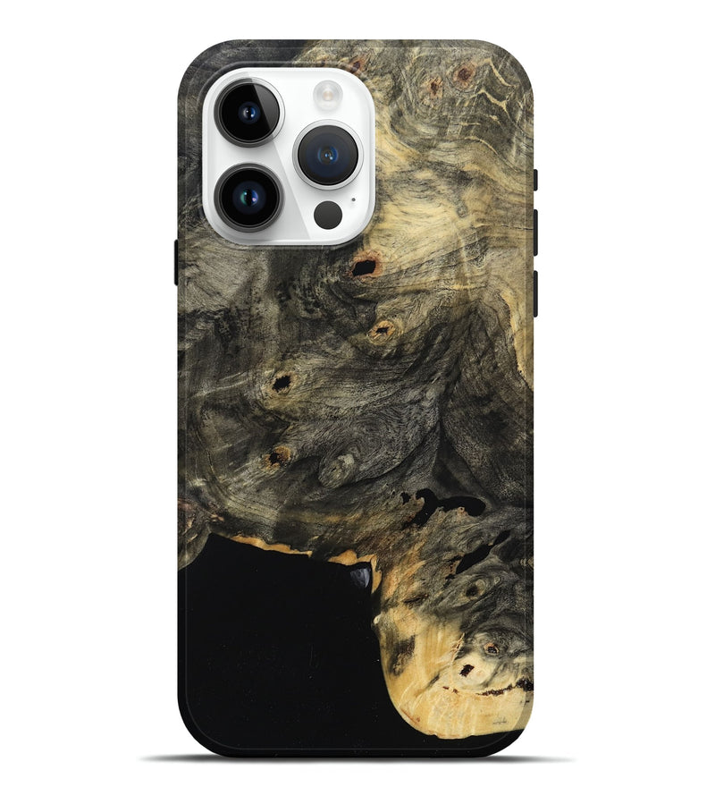 iPhone 15 Pro Max Wood Live Edge Phone Case - Barbara (Wood Burl, 801505)