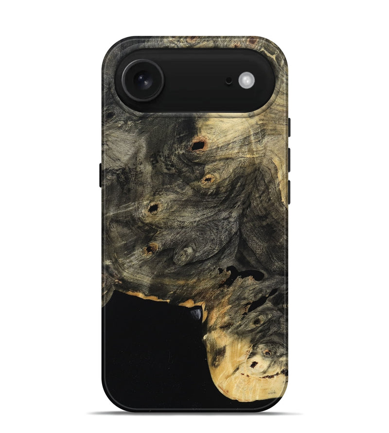 iPhone 17 Air Wood Live Edge Phone Case - Barbara (Wood Burl, 801505)