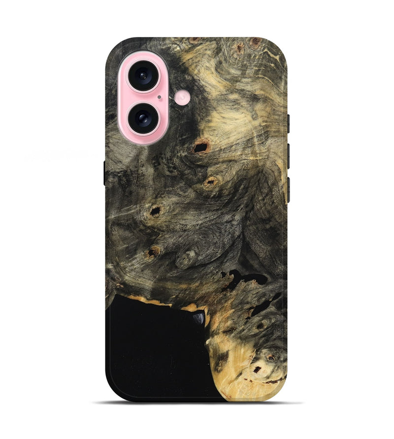 iPhone 17 Wood Live Edge Phone Case - Barbara (Wood Burl, 801505)