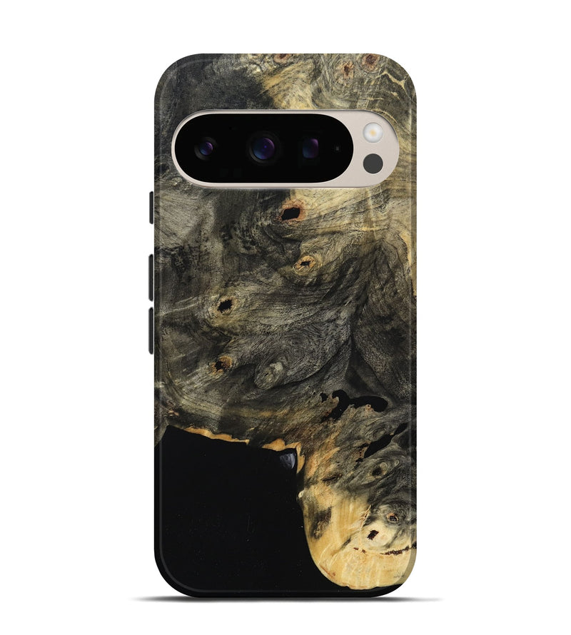 Pixel 10 Pro Wood Live Edge Phone Case - Barbara (Wood Burl, 801505)