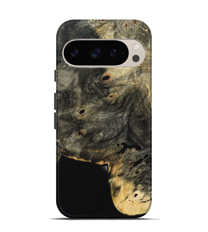 Pixel 9 Pro Wood Live Edge Phone Case - Barbara (Wood Burl, 801505)