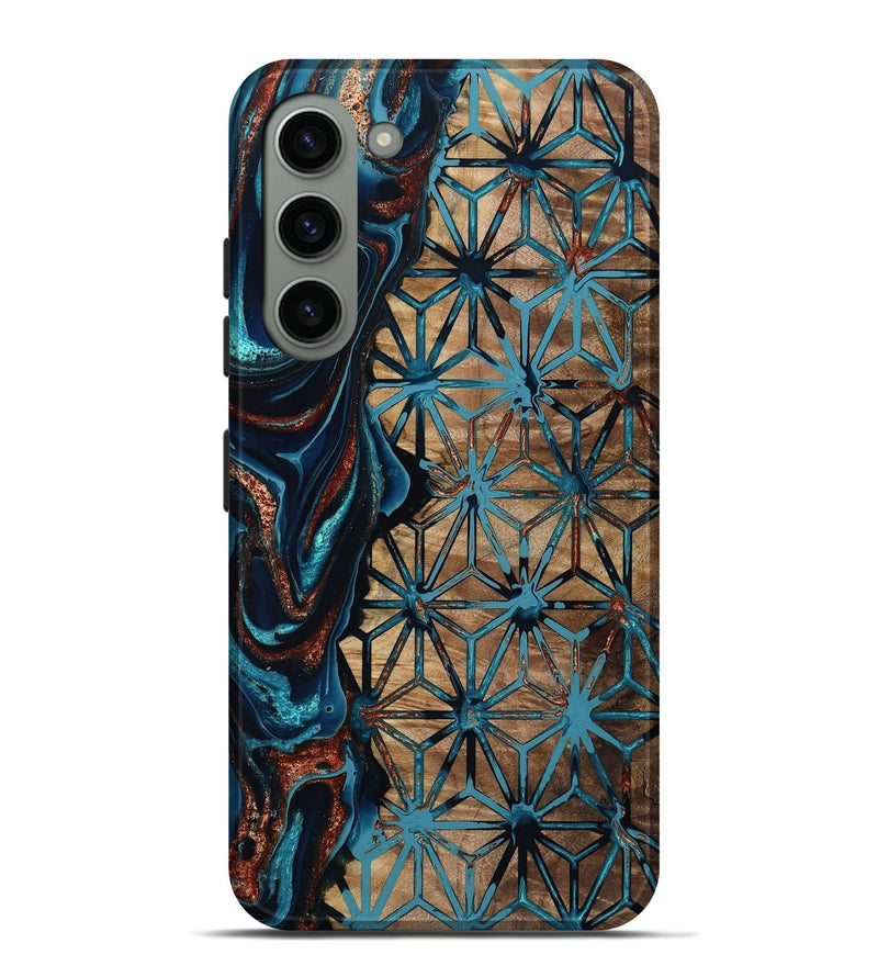 Galaxy S23 Plus Wood Live Edge Phone Case - Joaquin (Pattern, 801508)
