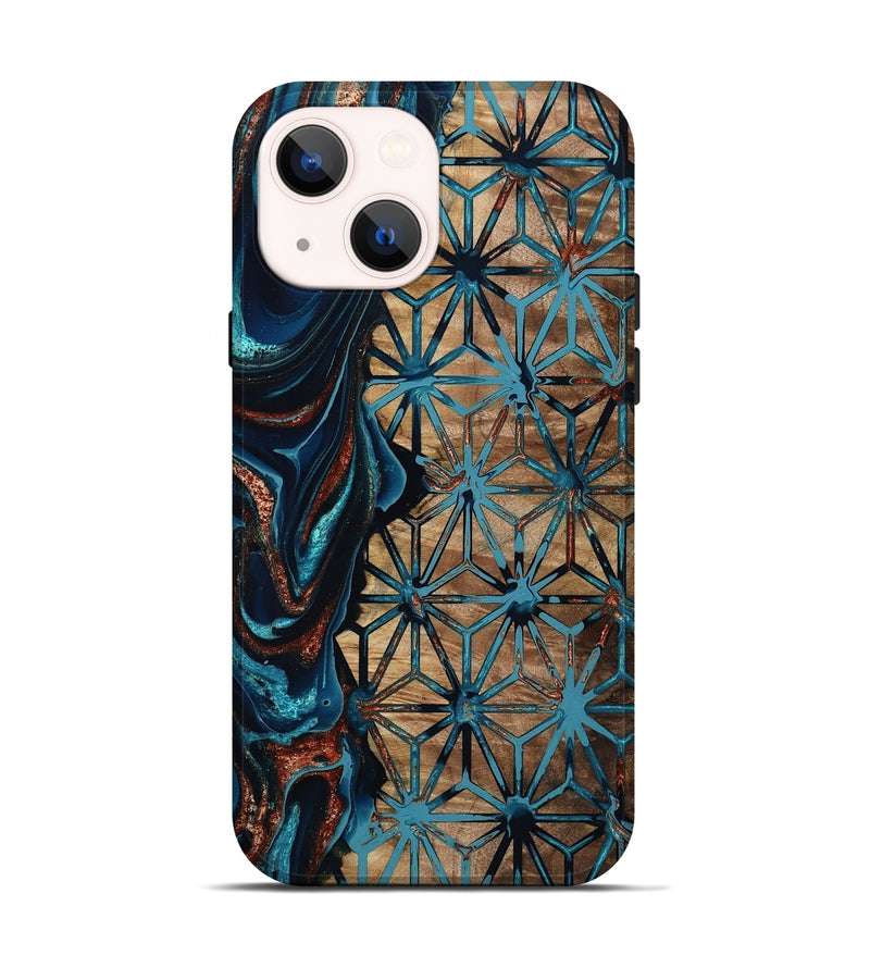 iPhone 14 Wood Live Edge Phone Case - Joaquin (Pattern, 801508)