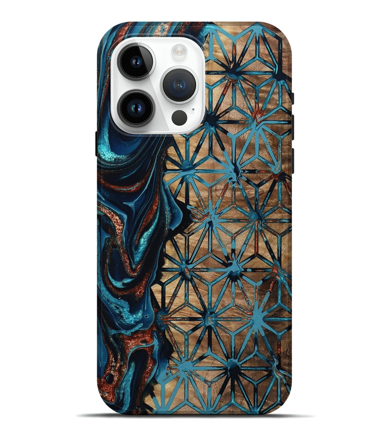 iPhone 15 Pro Max Wood Live Edge Phone Case - Joaquin (Pattern, 801508)