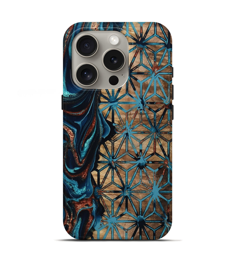iPhone 16 Pro Wood Live Edge Phone Case - Joaquin (Pattern, 801508)
