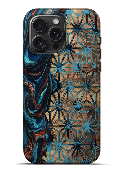 iPhone 16 Pro Max Wood Live Edge Phone Case - Joaquin (Pattern, 801508)