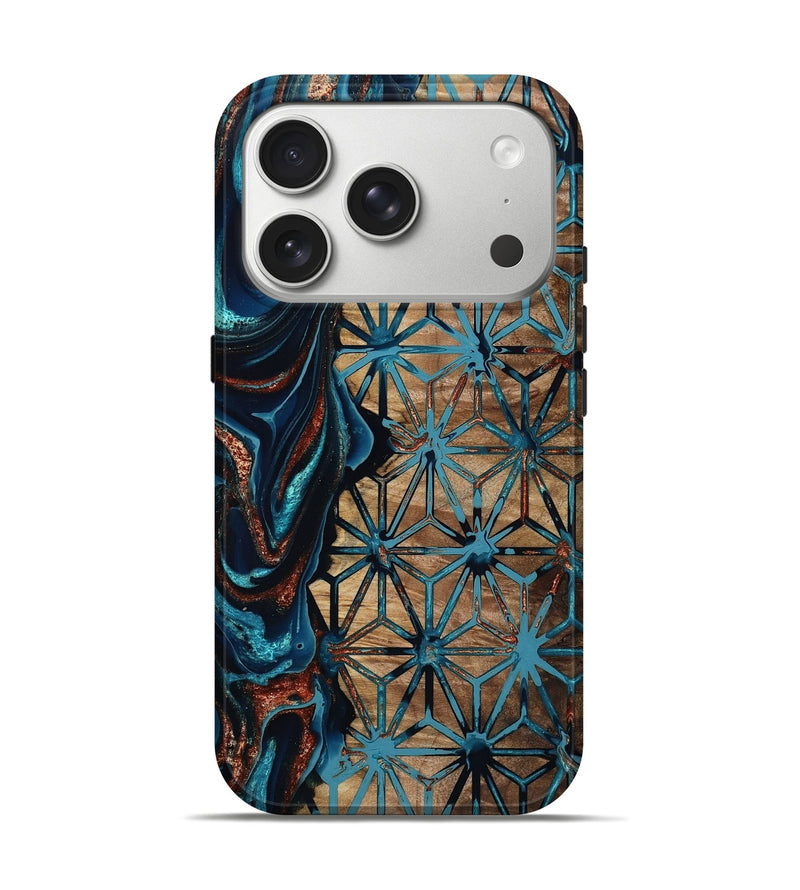 iPhone 17 Pro Wood Live Edge Phone Case - Joaquin (Pattern, 801508)