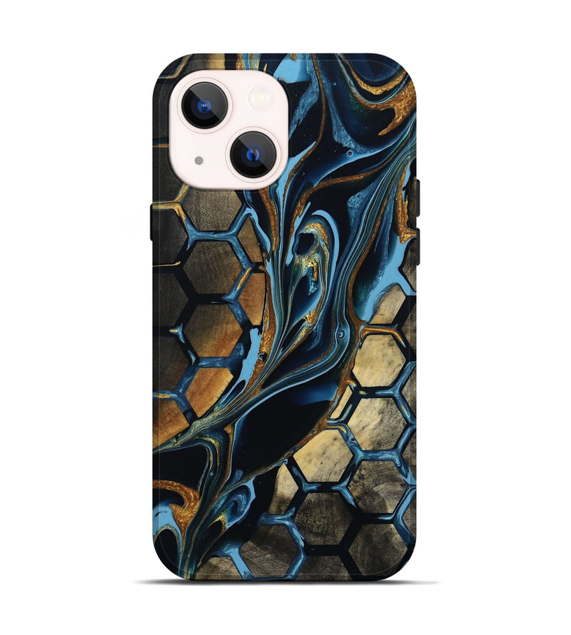 iPhone 14 Wood Live Edge Phone Case - Marilee (Pattern, 801509)