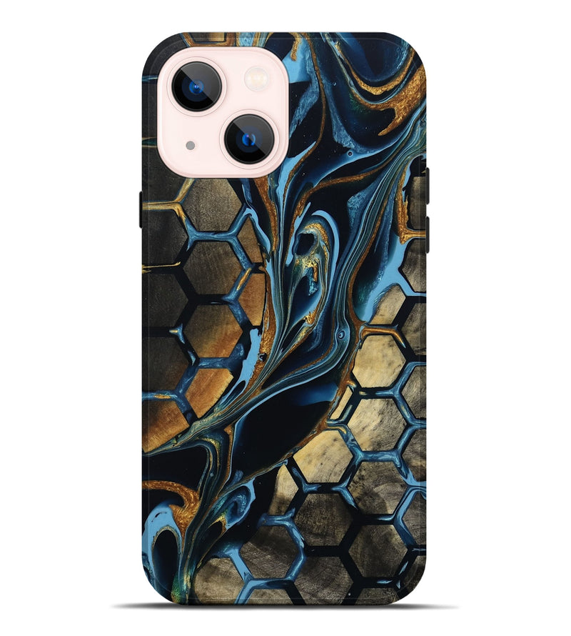 iPhone 14 Plus Wood Live Edge Phone Case - Marilee (Pattern, 801509)