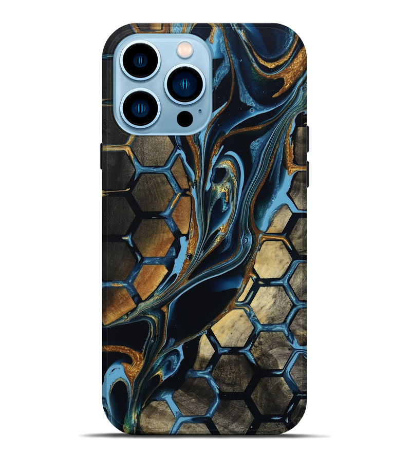 iPhone 14 Pro Max Wood Live Edge Phone Case - Marilee (Pattern, 801509)