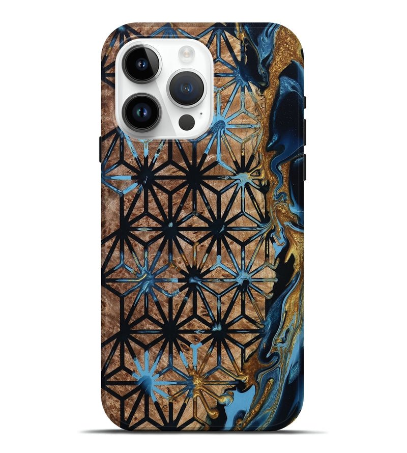 iPhone 15 Pro Max Wood Live Edge Phone Case - Lyndsay (Pattern, 801511)