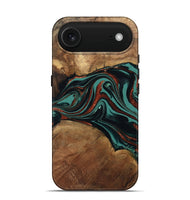iPhone 17 Air Wood Live Edge Phone Case - Lizeth (Green, 801514)