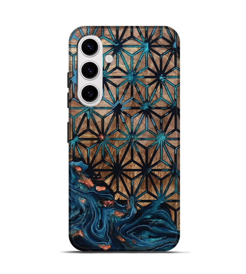 Galaxy S25 Wood Live Edge Phone Case - Neil (Pattern, 801515)