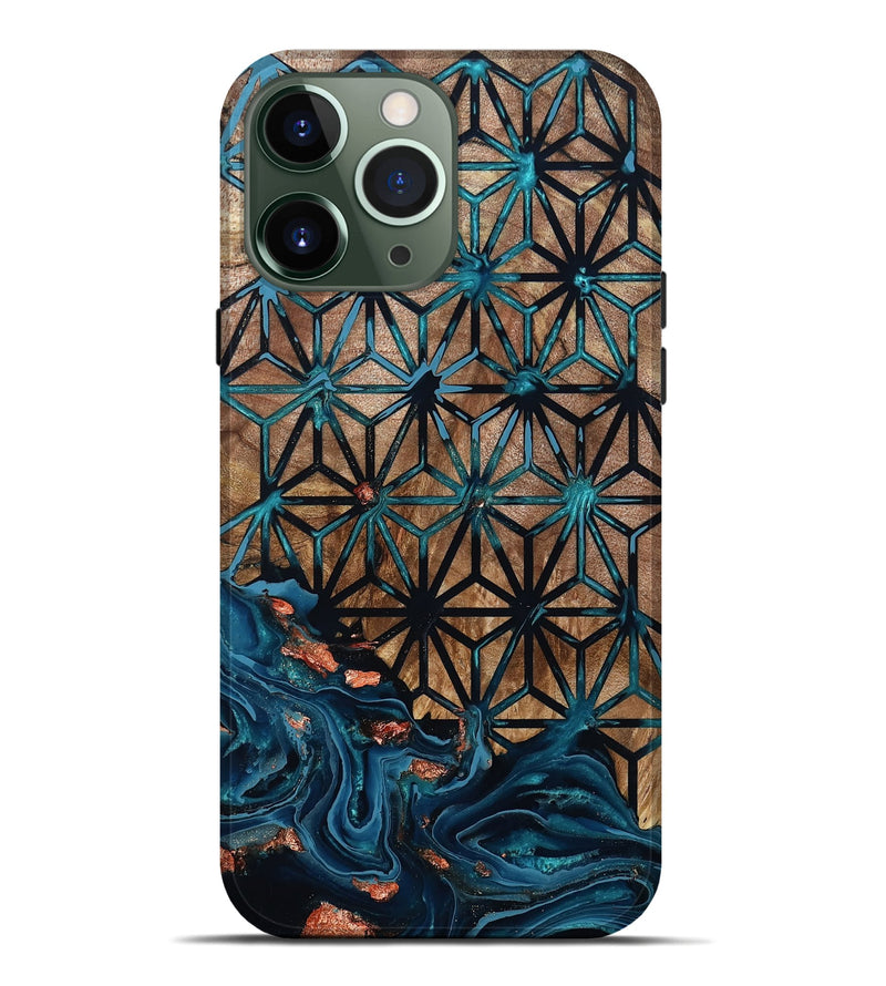 iPhone 13 Pro Max Wood Live Edge Phone Case - Neil (Pattern, 801515)