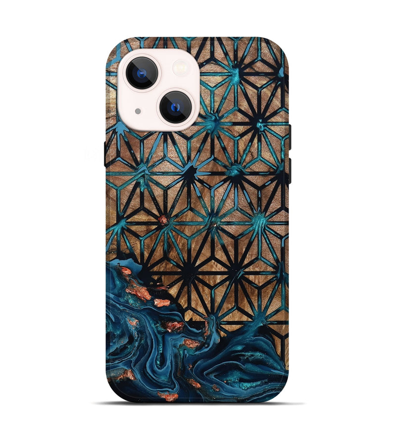 iPhone 14 Wood Live Edge Phone Case - Neil (Pattern, 801515)