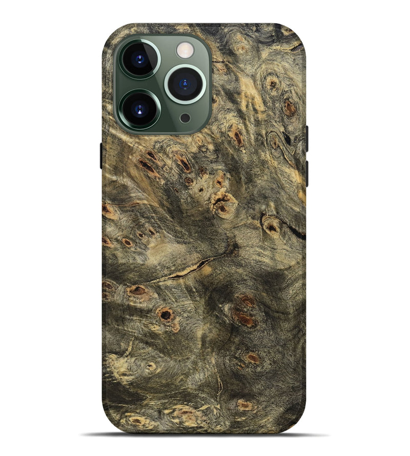 iPhone 13 Pro Max Wood Live Edge Phone Case - Grant (Wood Burl, 801517)