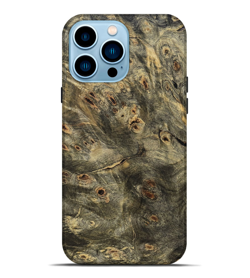 iPhone 14 Pro Max Wood Live Edge Phone Case - Grant (Wood Burl, 801517)