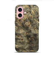 iPhone 16 Wood Live Edge Phone Case - Grant (Wood Burl, 801517)