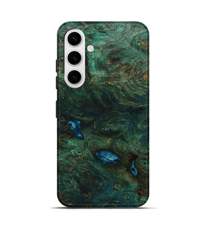 Galaxy S25 Wood Live Edge Phone Case - Dorene (Wood Burl, 801518)