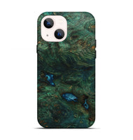 iPhone 13 Wood Live Edge Phone Case - Dorene (Wood Burl, 801518)