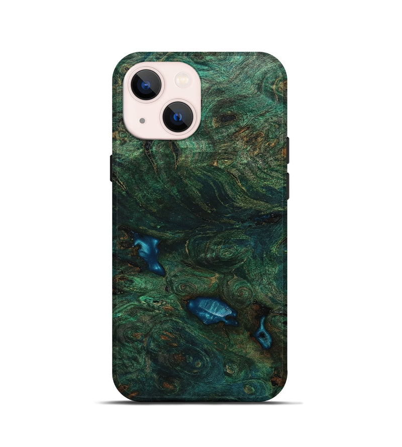 iPhone 13 mini Wood Live Edge Phone Case - Dorene (Wood Burl, 801518)