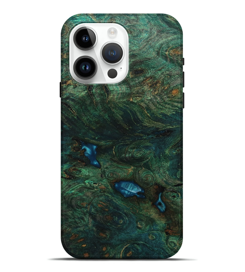 iPhone 15 Pro Max Wood Live Edge Phone Case - Dorene (Wood Burl, 801518)